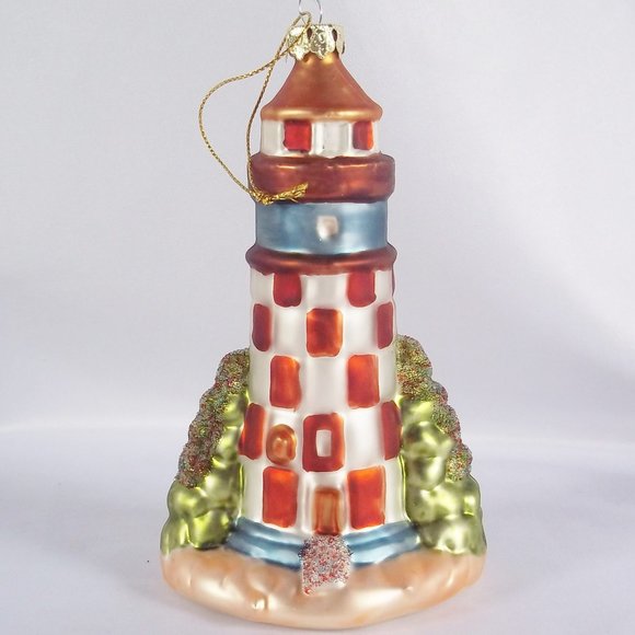 Set of 4 Different Lighthouse Hanging Ornaments - Picture 7 of 11